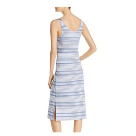 Lysse Mulholland Blue and White Striped Tank Dress Size XS NWT - Picture 2 of 12